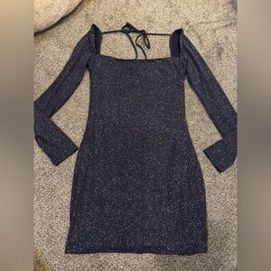 Lucy in the Sky Square Neck Mini Dress